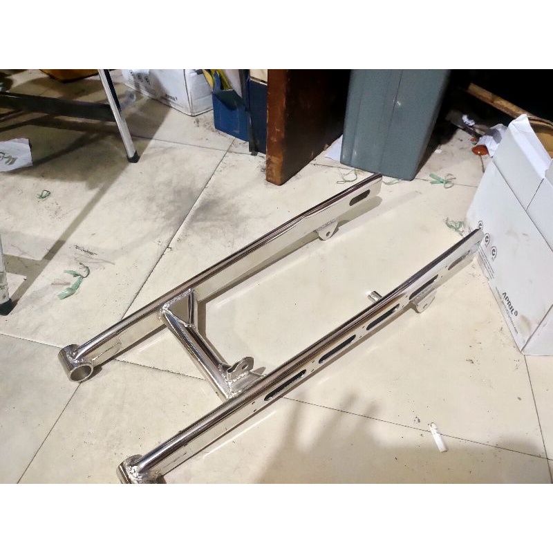 swing arm arem tiger revo tiger lama motif coak finising krum bahan pipa plat 1.8