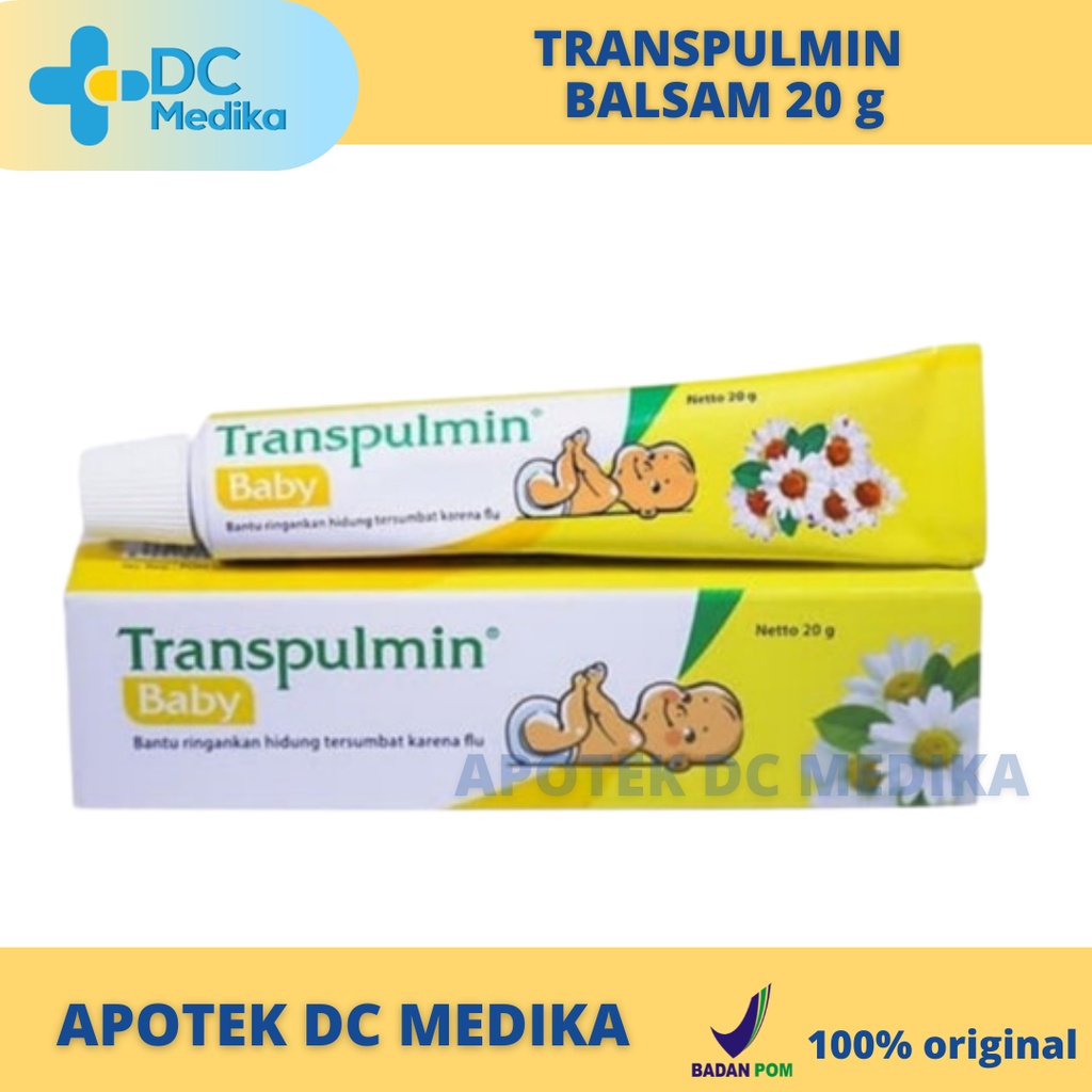 TRANSPULMIN BABY BALSAM /Balsam Ibu dan Anak