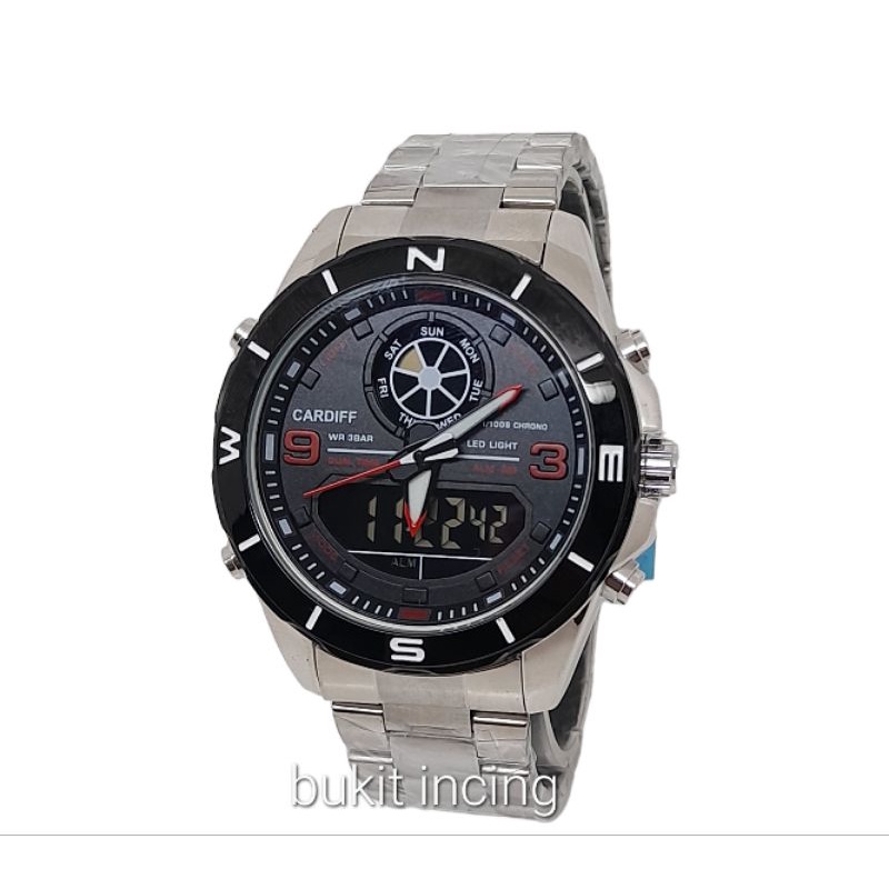 JAM TANGAN PRIA CARDIFF 5171/5172 original tahan air/jam tangan tahan air/waterresist