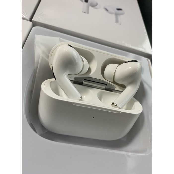 earphone TERMURAH Air Pods gen 3 pro 1:1Perfect copy Apple Airpods PRO 2019 terbaru mini original termurah bluetooth gaming I7W4