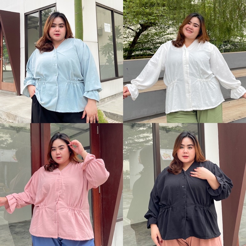 Sally Blouse/ Blouse Jumbo/ Blouse Big Size/ Blouse LD 140/ Blouse LD 150/ Atasan Jumbo/ Atasan Big 