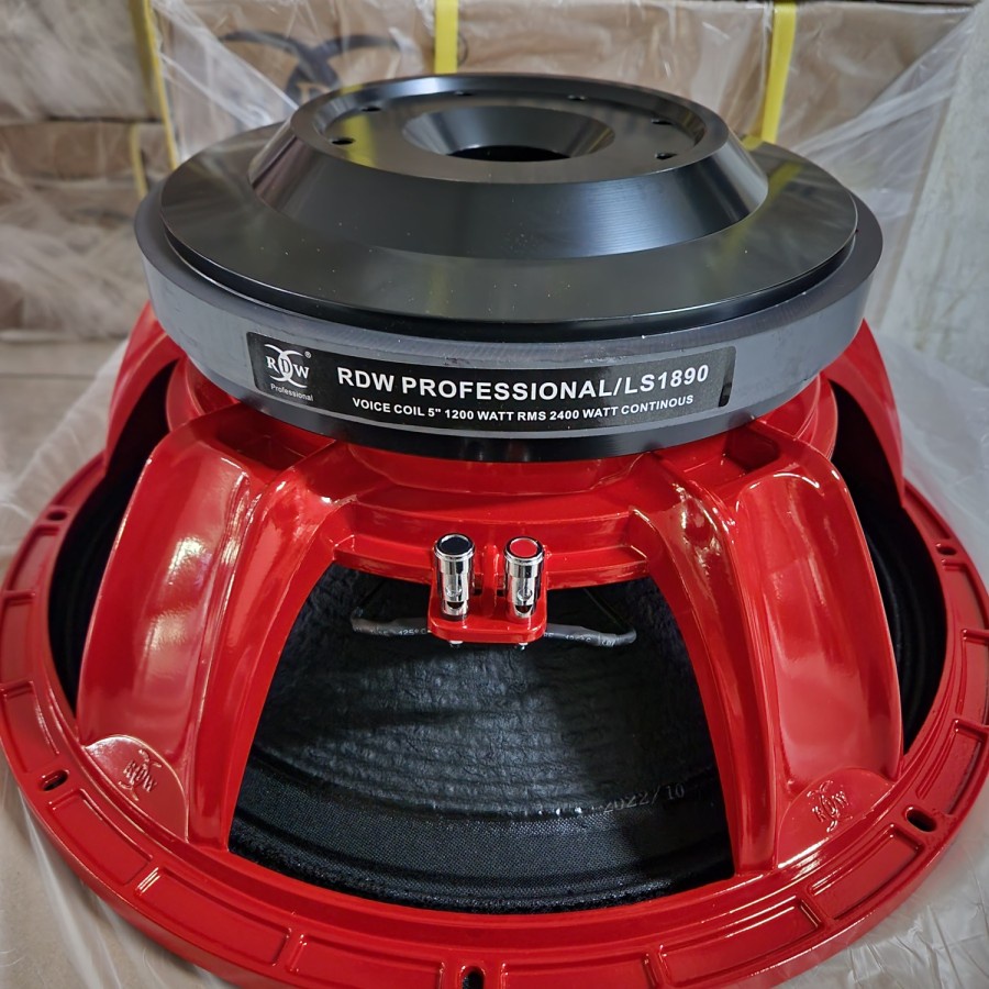 speaker komponen rdw 18ls1890 ls 1890 18inch coil 5in original