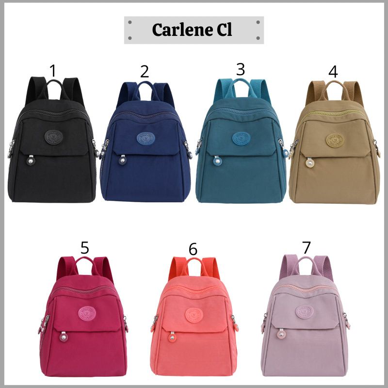 TAS RANSEL WANITA KECIL YUESITE CARLENE MOTIF SMALL BACKPACK