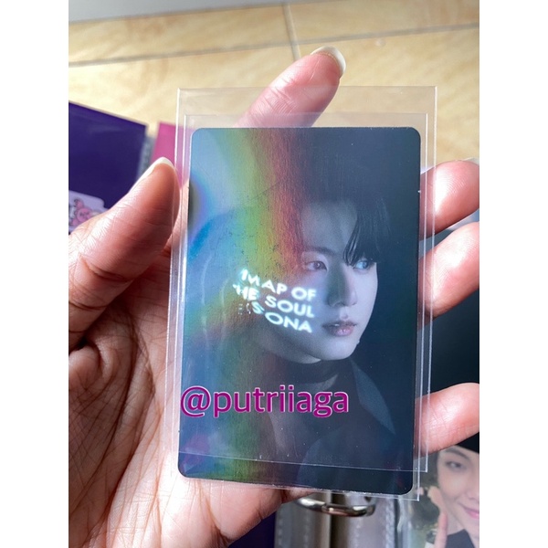 Holo Photocard Jungkook JK Concept Photobook Special Set MOTS:ONE BTS