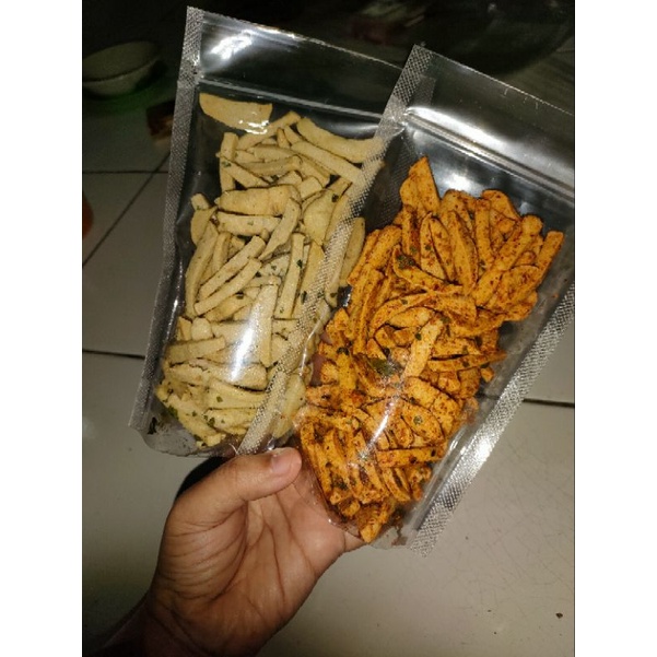 

Basreng Daun Jeruk Pedas 100gr