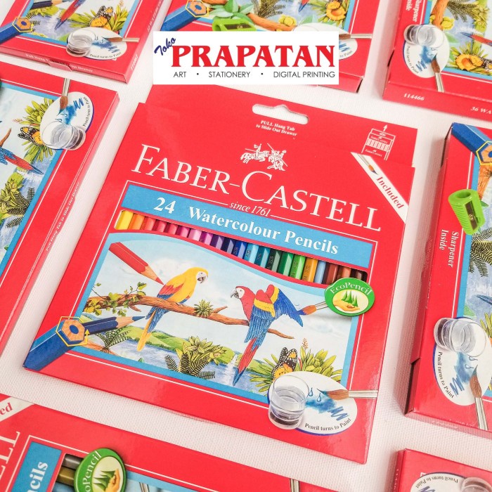 

Pensil Warna Faber Castell Water Colour 24 warna NANDAA