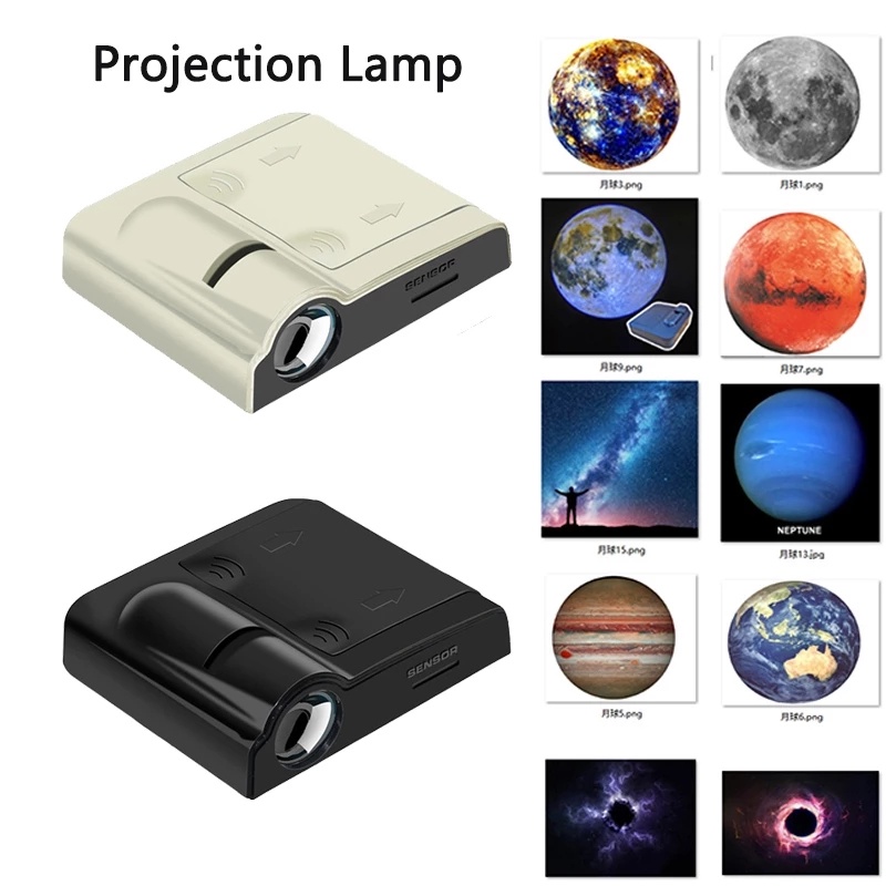 Lampu Proyektor Motif Galaksi Bulan / Bumi Untuk Properti Foto