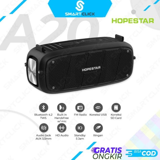 VN400 HOPESTAR A20 PREMIUM QUALITY WIRELESS PORTABLE BLUETOOTH SPEAKER BRG56456ER
