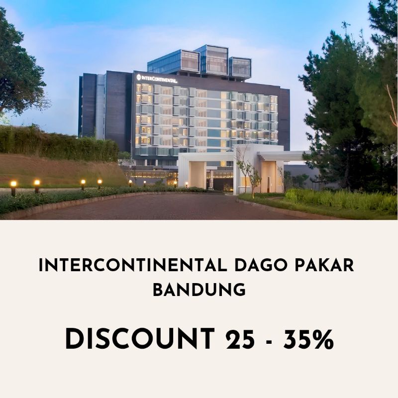Voucher Hotel InterContinental Dago Pakar Bandung