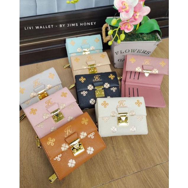 LIVI WALLET JIMS HONEY DOMPET PENDEK KUALITAS IMPORT