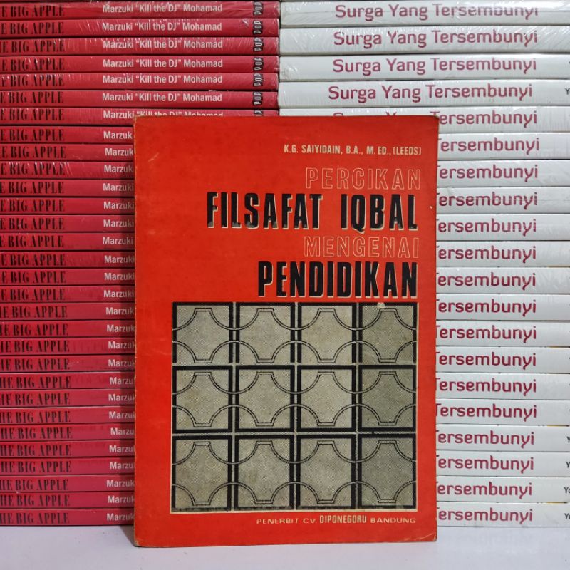 Buku Obral Murah - Percikan Filsafat Iqbal Mengenai Pendidikan