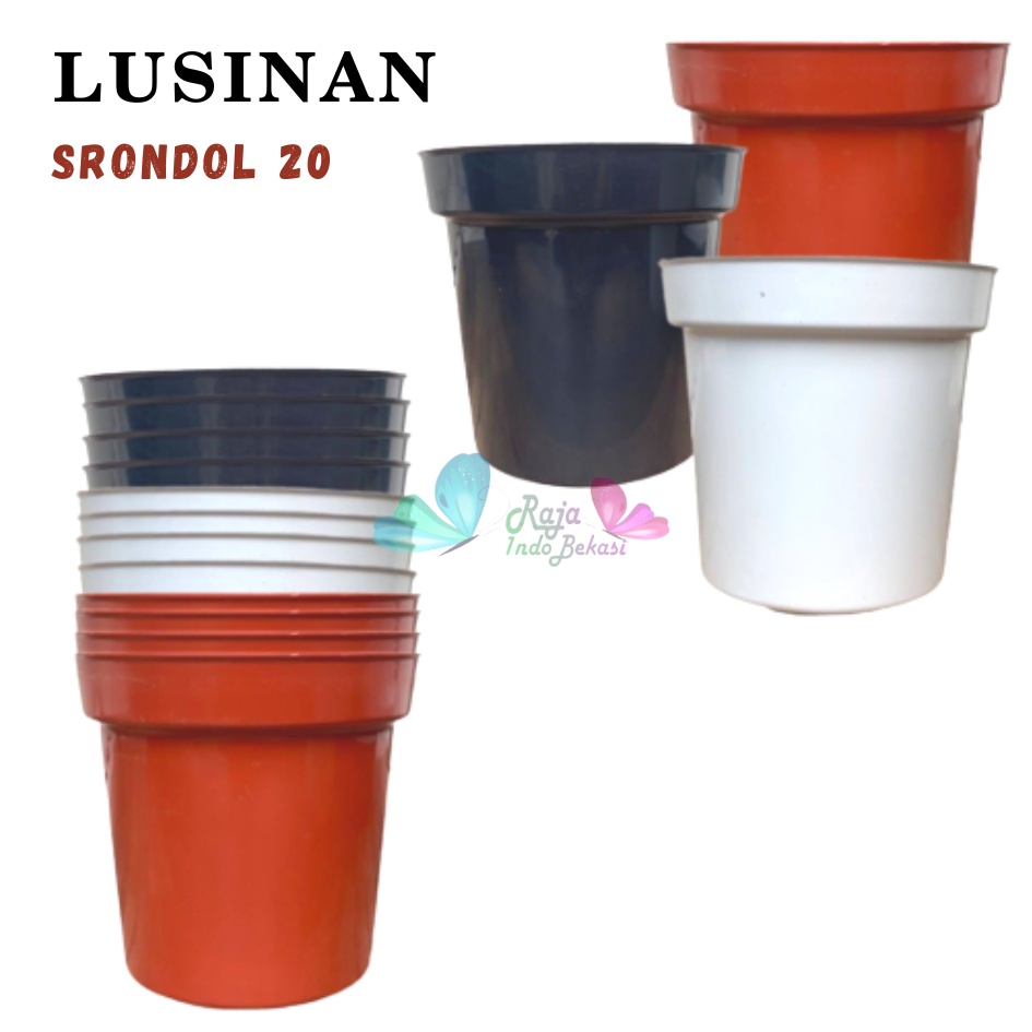 LUSINAN Pot Tinggi Srondol 20 Putih Hitam Merah BataTerracota Terracotta Merah Coklat - Pot Tinggi Usa Eiffel 18 20 25 Lusinan Pot Tinggi Tirus 15 18 20 30 35 40 50 Cm Paket murah isi 1 lusin pot tanaman Pot Bibit Besar Mini Kecil Pot Srondol