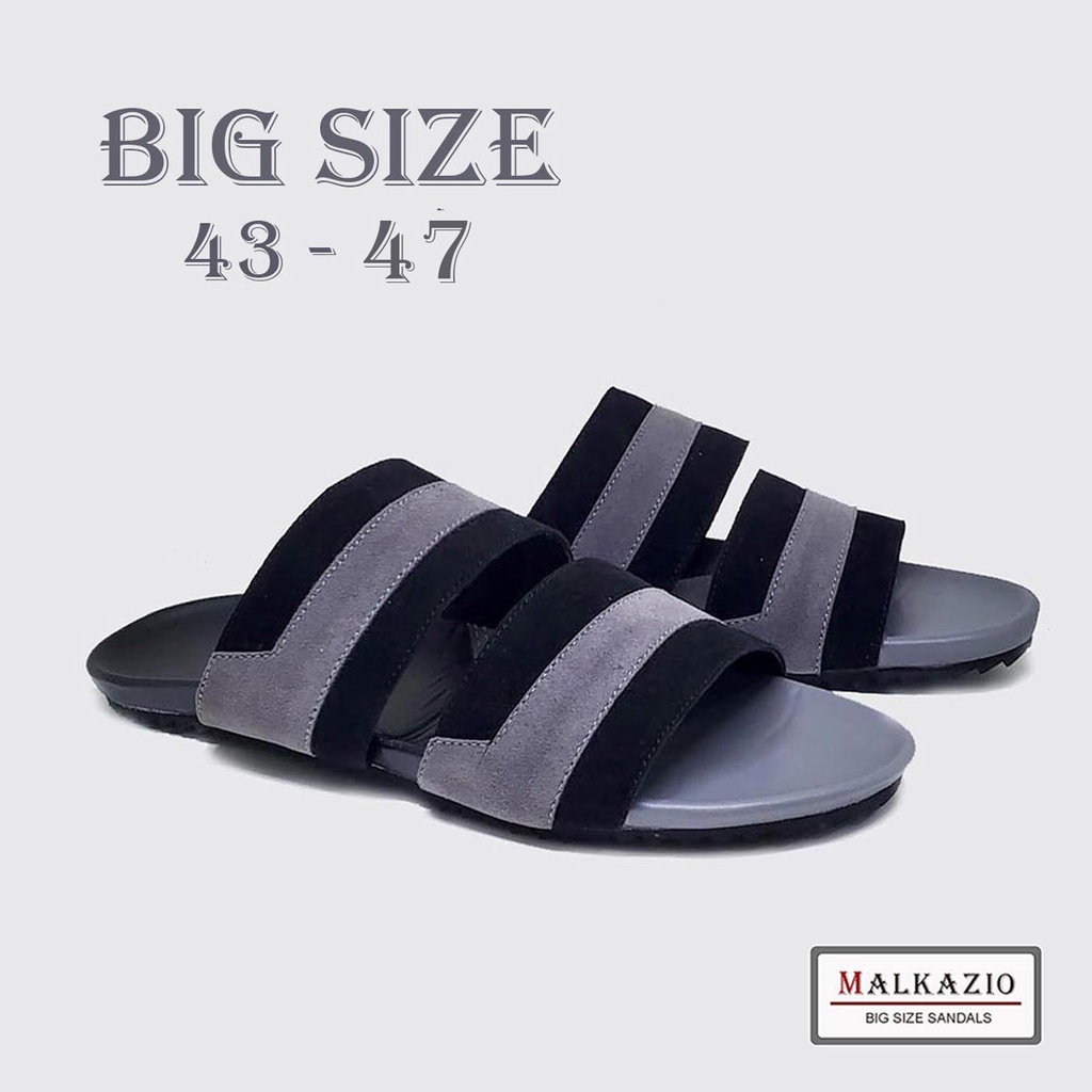 Mzio - BIG SIZE Series | Sandal Pria Ukuran Besar Size 43 44 45 46 47 | Sendal Ukuran Jumbo | ORIGINAL