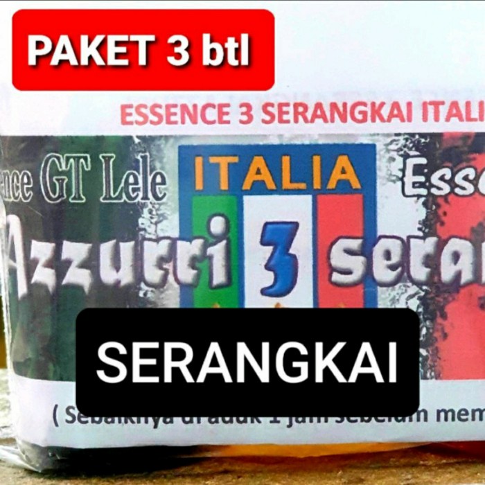 Umpan Pancing Essen Azzuri 3 Serangkai