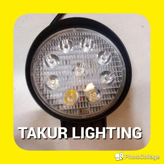 LAMPU SOROT DC 12VOLT 9 MATA