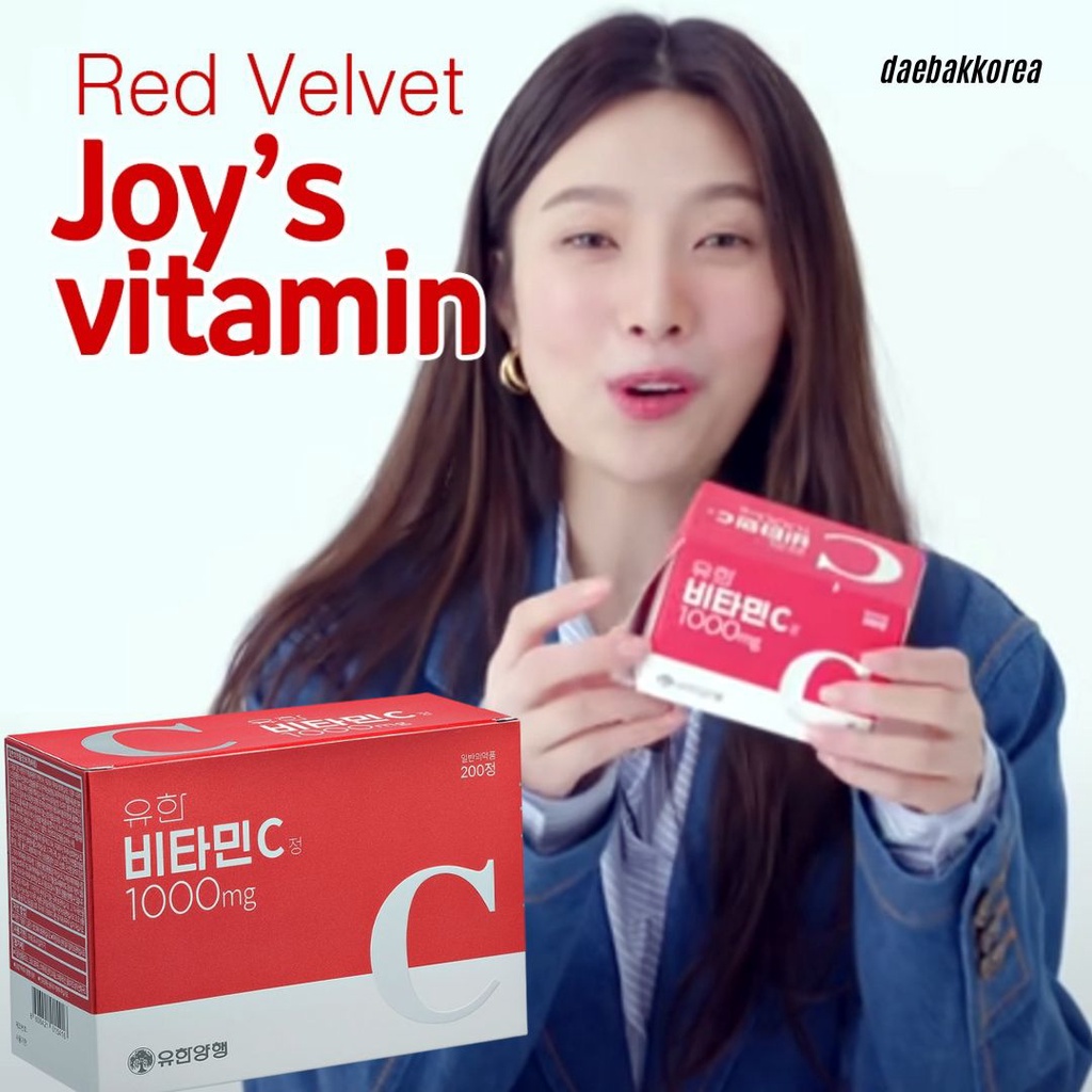 [Ready stock]  Vitamin C Yuhan 1000mg 100tab