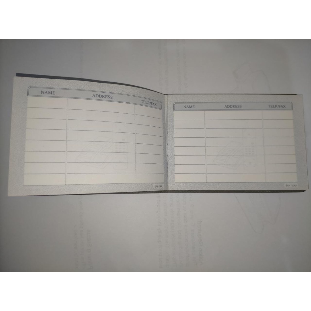 BUKU TELEPHONE KECIL