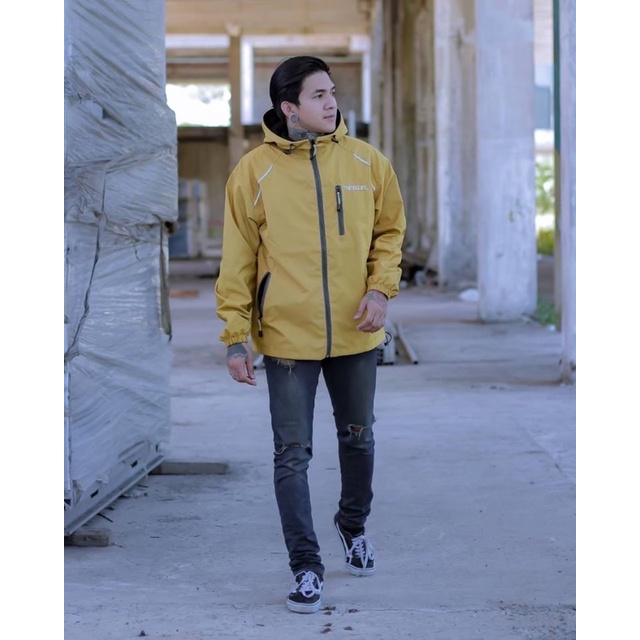 Kuning Jaket The Bojiel Pleasure Jaket Parasut Jaket Outdoor