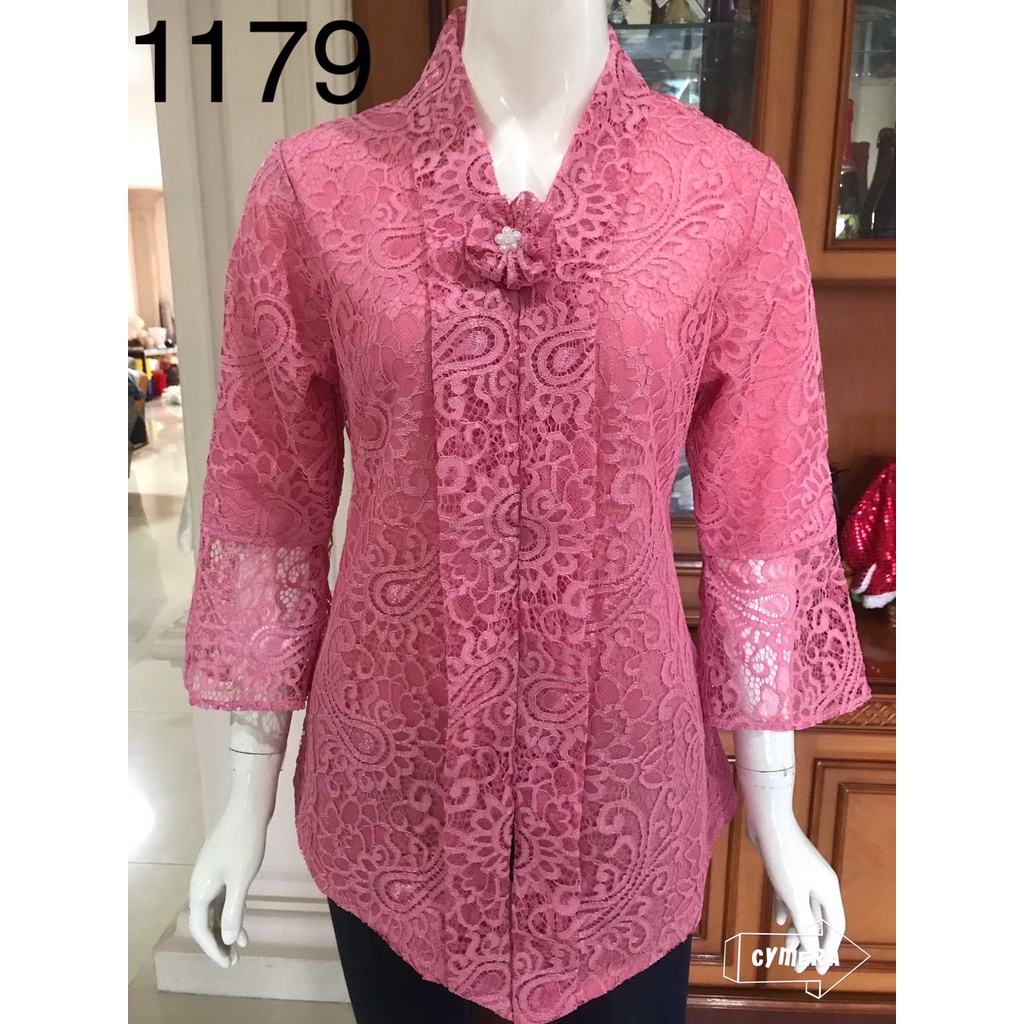 1179 kebaya kartini full brukat alexuez premium/kebaya encim brukat