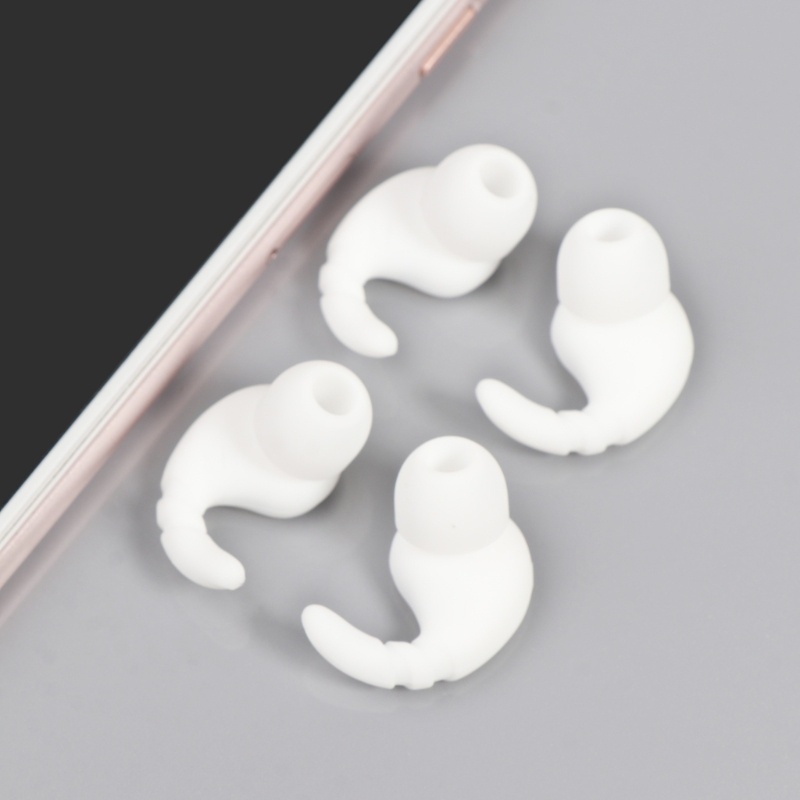 Cre Penstabil Sisi Sirip Wing Eartips Silikon Earbud Earplugs Earhooks Untuk