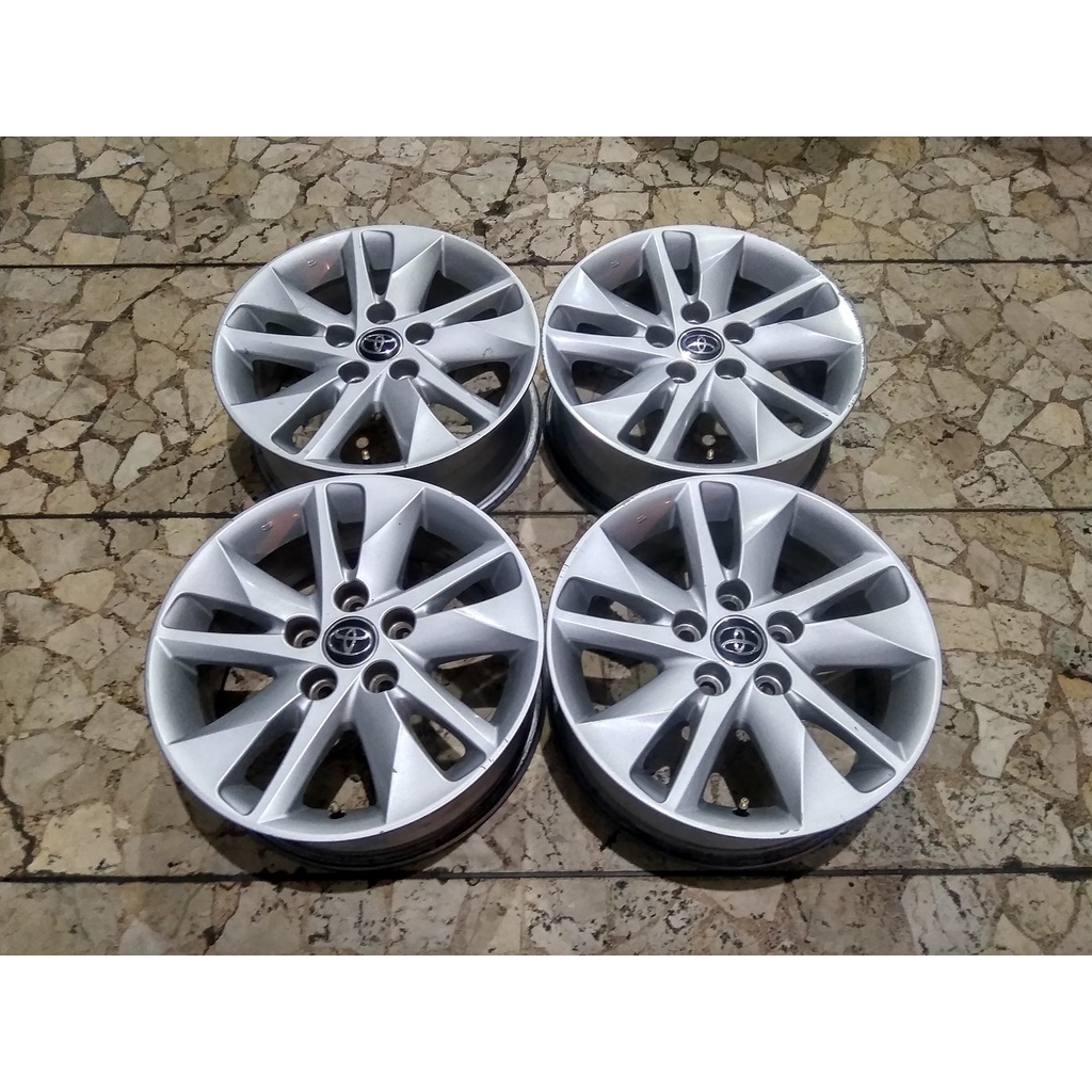 VELG MOBIL ORI STD COPOTAN TOYOTA INNOVA REBORN RING 16x6 PCD 5x114