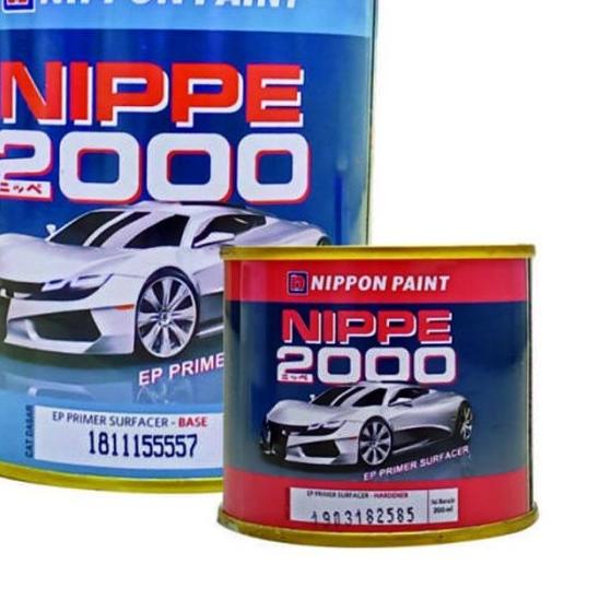 Nippon Paint Nipper 2000 Epoxy Cat Dasar Hardener Abu - Putih 1 kg