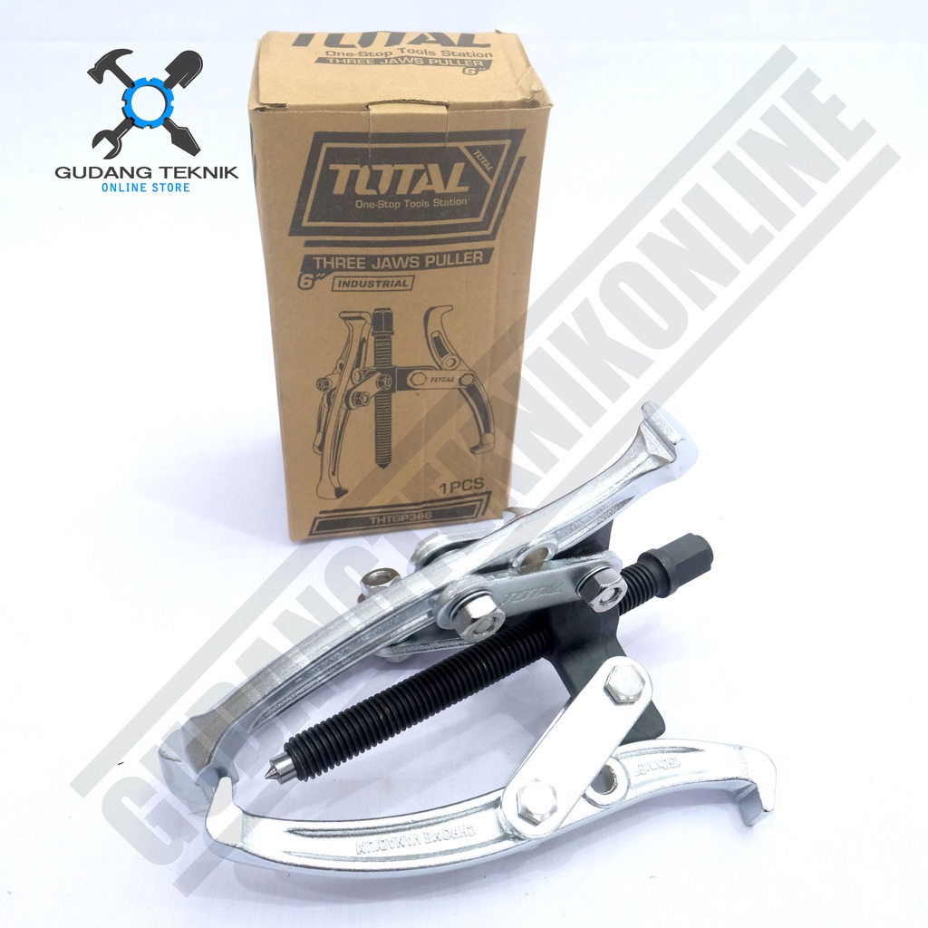 Treker Kaki 3 Multifungsi 6&quot; THTGP366 TOTAL / Treaker Bearing 6Inch Three Jaws Puller 3in1 THTGP 366 TOTAL
