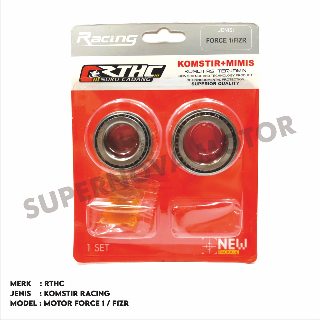 KOMSTIR RACING FORCE 1 / F1ZR RTHC KOMSTIR + MIMIS RACING F1ZR RTHC