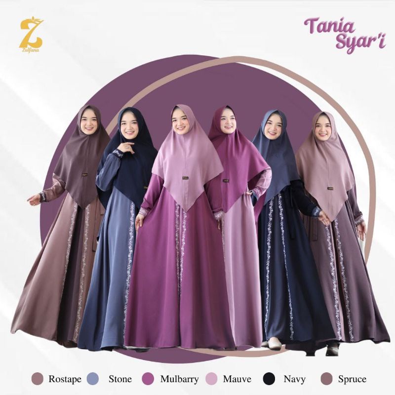 ( OPEN PO READY JANUARI 2023 ) TANIA SYAR'I BY ZULFANA