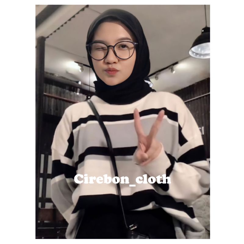 CLAUDYA KNIT SWEATER RAJUT