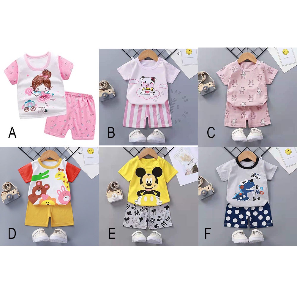 Baju Setelan Pendek Anak - 027.3685