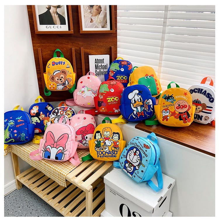 [Banyak PilihanMotif] BACKPACK ANAK KARAKTER / TAS RANSEL ANAK KARTUN