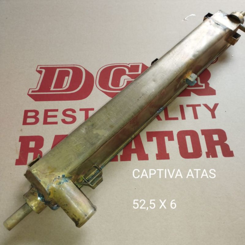 (COD) Upper Tank CHEVROLET CAPTIVA Tangki Radiator Kuningan Atas