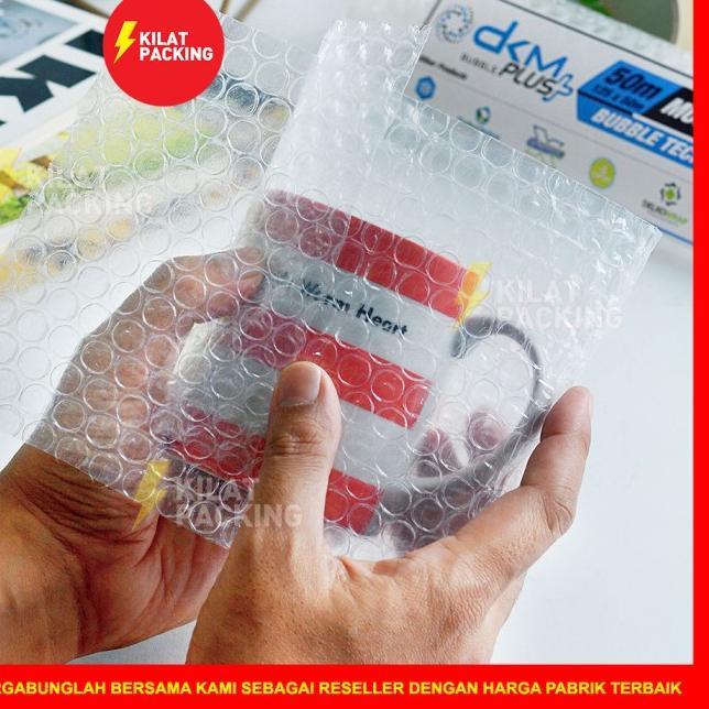 

Bubblewrap Bening Biru Murah Premium Quality 125CM x 50M (OJOL)