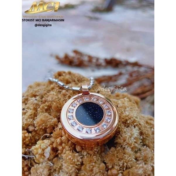 Pendant MIDNIGHT CLASSIC ROSE GOLD MCI