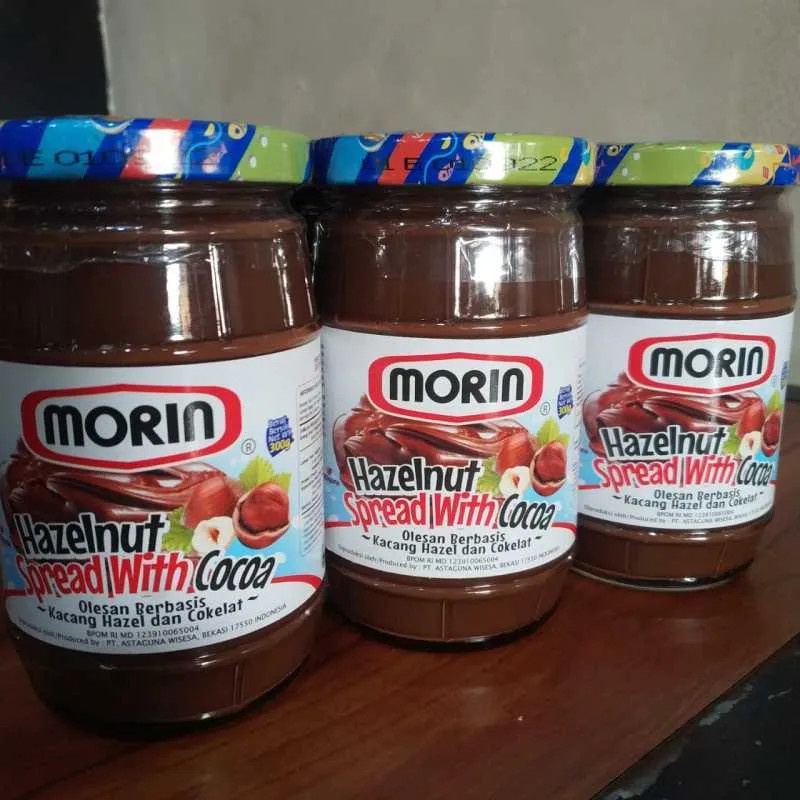 

MORIN Jam Hazelnut Spread With Cocoa Botol 150gr