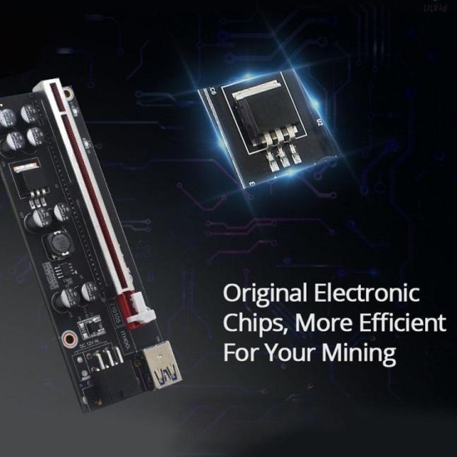 KABEL RISER 8 KAPASITOR 009SPLUS PCIE - RISER VGA CARD