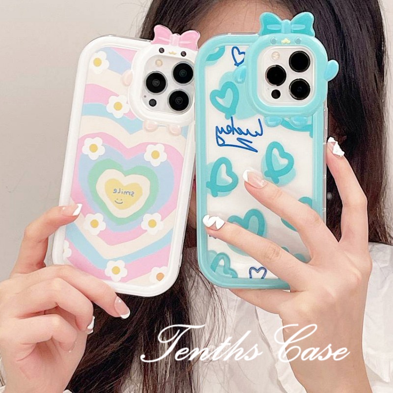 REDMI Redmi12 10C 9A 9C 9T Note12 11 Pro+10 Pro 9T Mi12 Poco M4 Pro X3 GT Krisan Gelombang Cinta Casing Ponsel Lembut Cover Pelindung