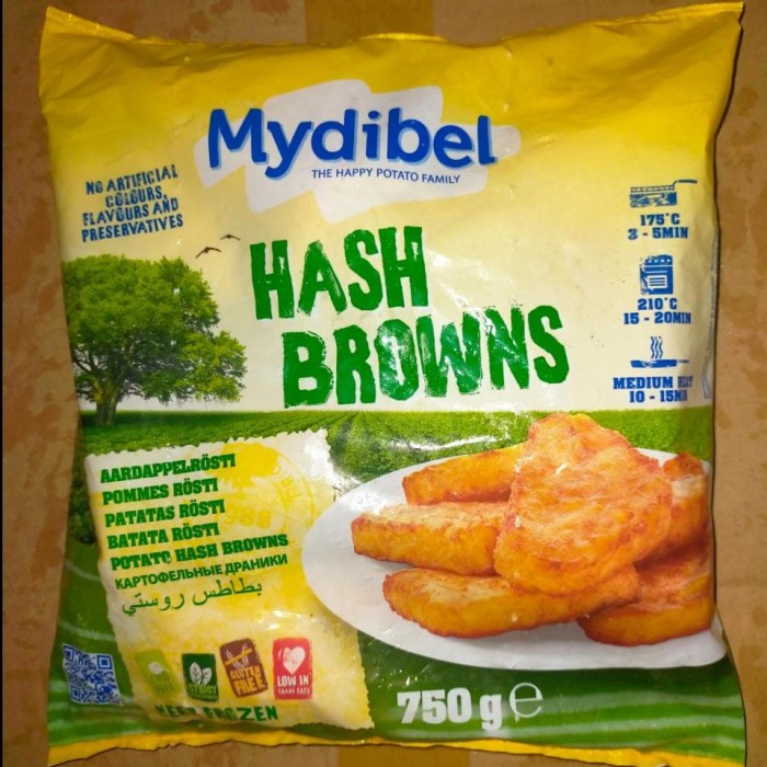 Hash Brown Mydibel Kentang Hash Brown