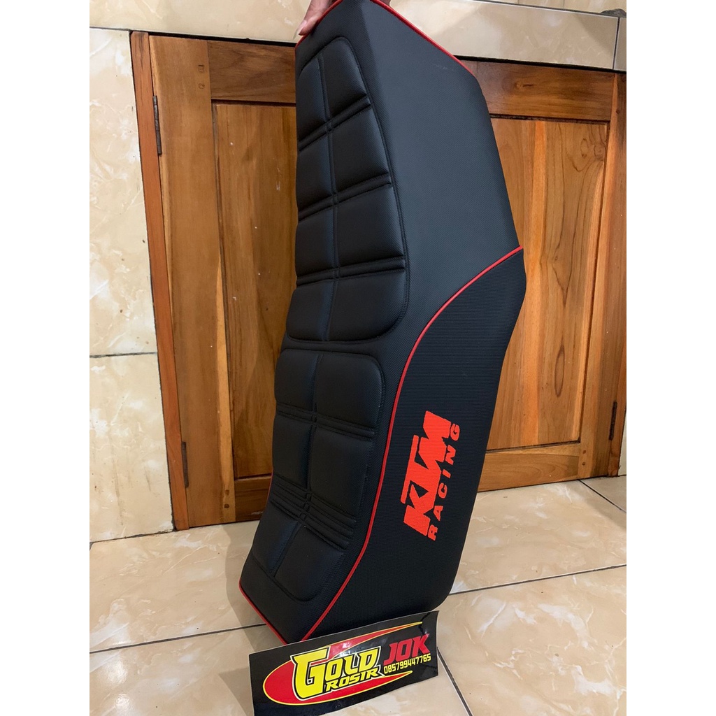JOK RX KING TAHU KTM LIS MERAH TIMBUL / JOK RX KING TAHU KTM  TIMBUL/ RX KING TAHU KTM LIS HITAM / J