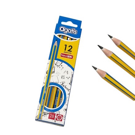 

Pensil 2B Agatis Neopex Student Pencil by Staedtler (1pak=12pcs)