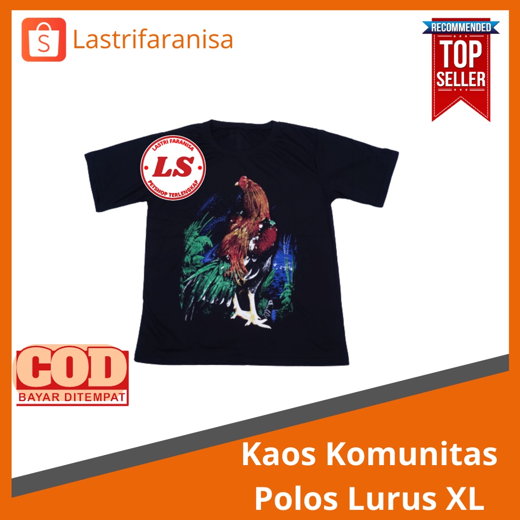 Kaos Polos Kiri Baju Penghobi Ayam Bangkok Kaos Komunitas Ayam Bangkok
