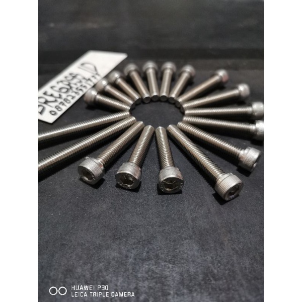 BAUT BAK MESIN RX KING L STAINLESS