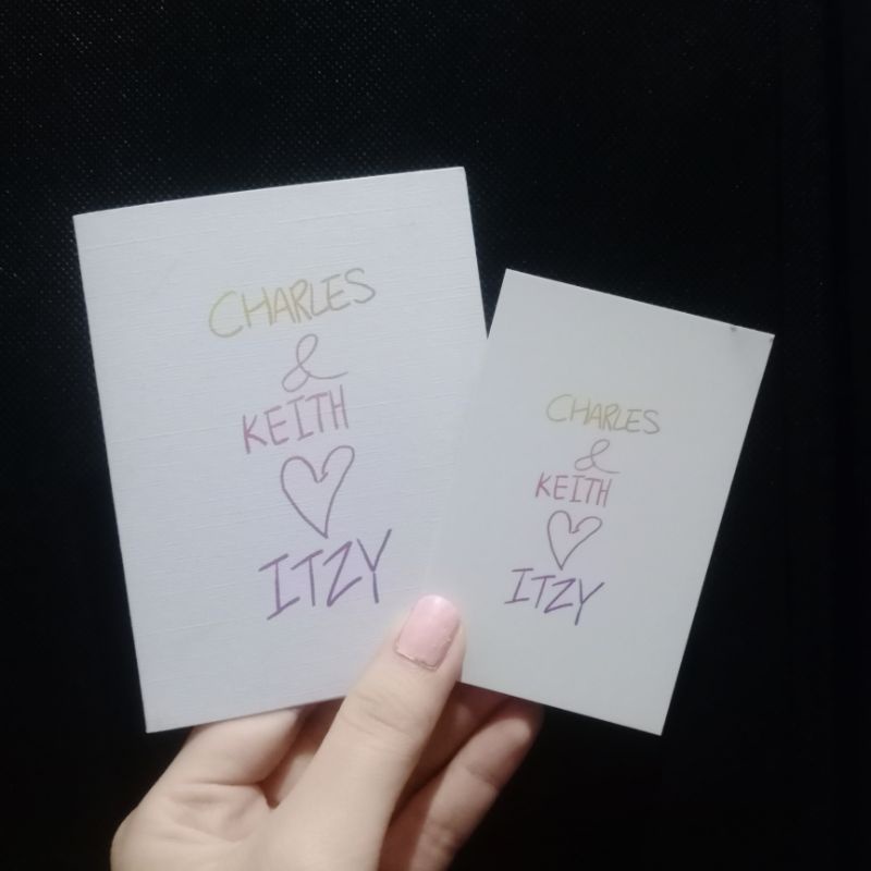 [ORI] PHOTOCARD ITZY X CHARLES & KEITH