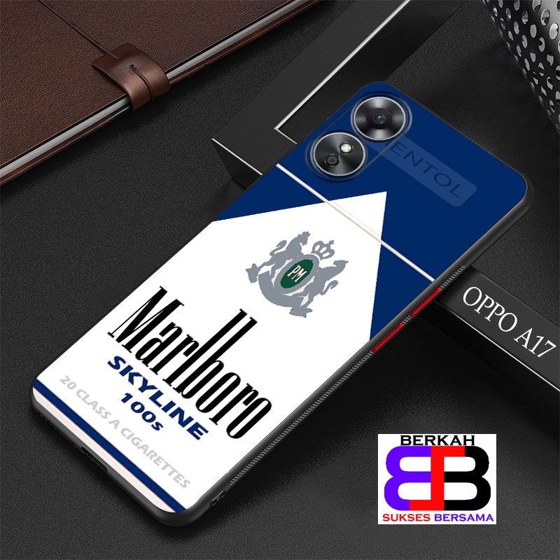 Soft Case 4D Opoo A17 - Casing 4D Oppo A17 Terbaru Berkah Sukses [ ROKOK ] Silikon Hp Oppo A17 - Cas