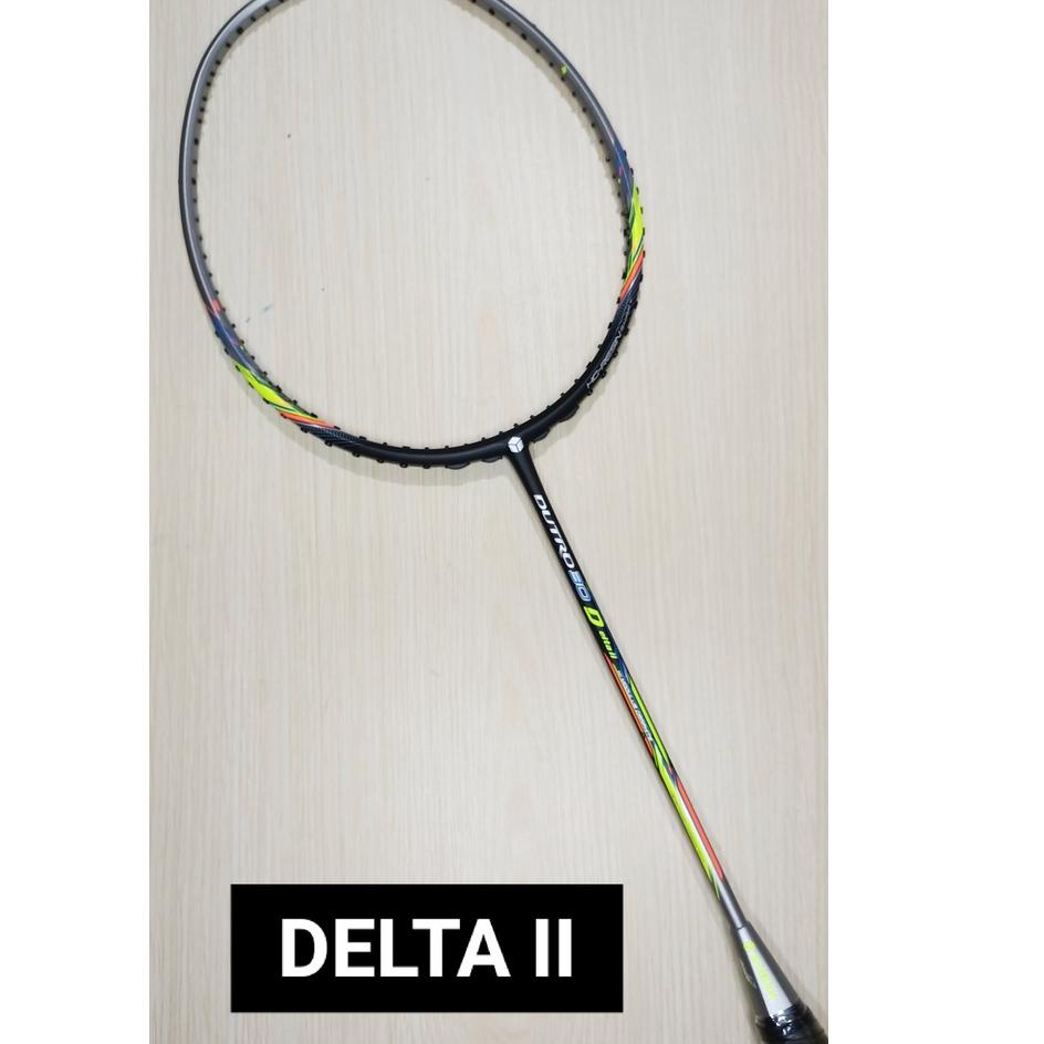 Paket Meriah FREE SENAR Raket Ebox Dutro II 30 lbs+ senar EBOX + PASANG