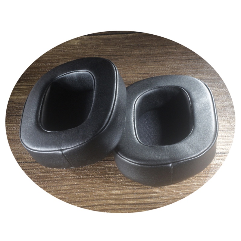 Bt Bantalan Telinga Sarung Bantal 1pasang Memory foam Earpads Replacement Black Untuk ULTRASONE ED5 Black Nyaman