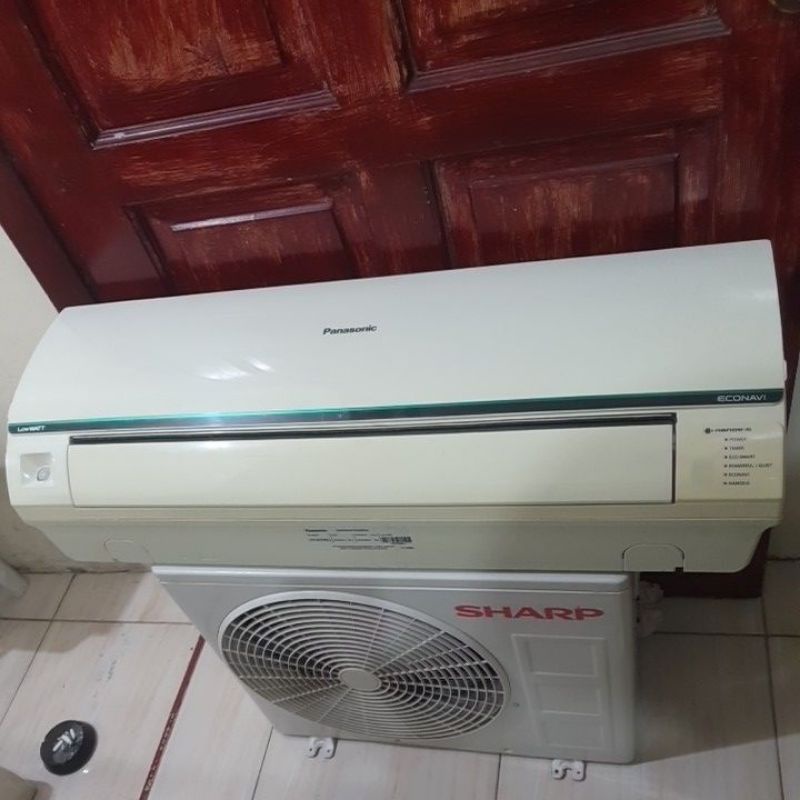 Second Ac 1/2 PK @ indoor Panasonic @ outdoor Sharp