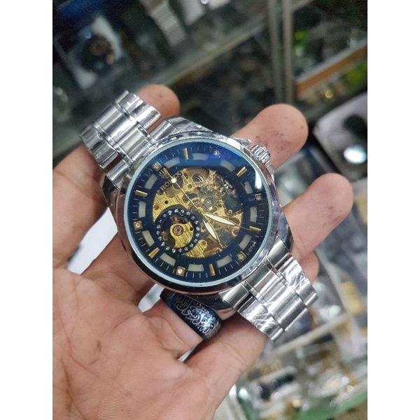 bayar ditempat jam tangan automatic tanpa baterai
