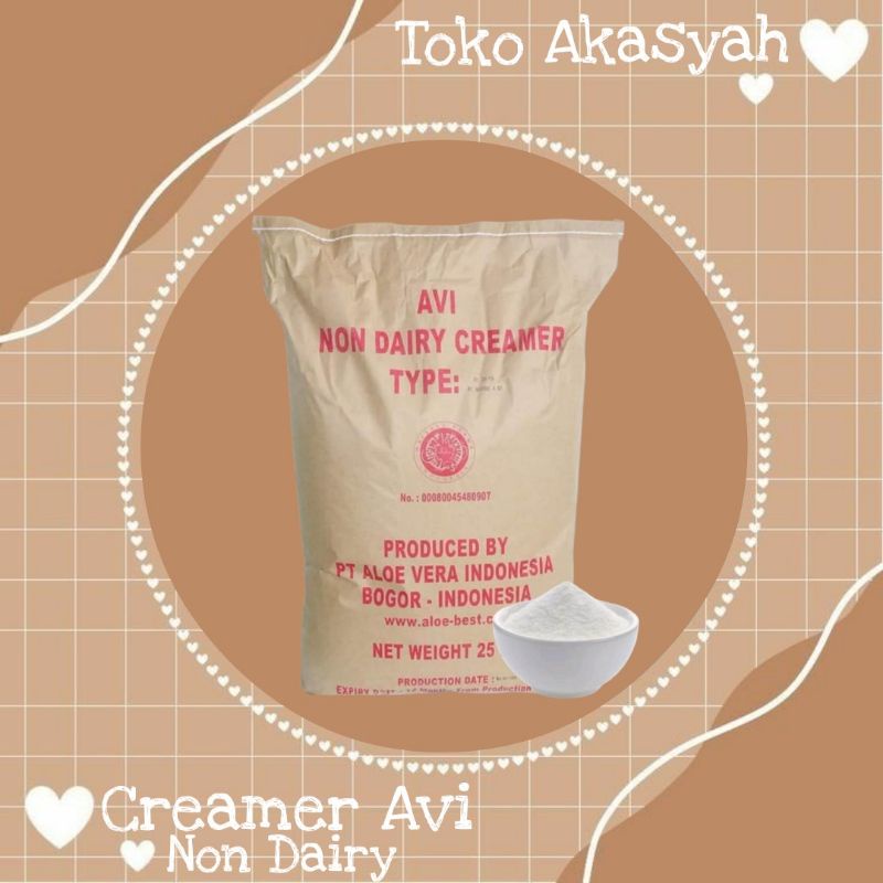 

Creamer Avi Non Dairy 500 gram || Krimer Bubuk Minuman dan Kue